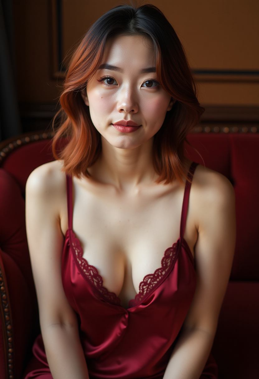 红白交织